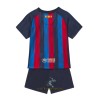 Officiële Voetbalshirt + Korte Broek FC Barcelona Thuis 2022-23 - Kids